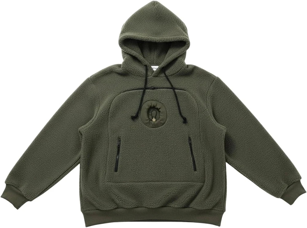 Pet Carrier Fleece Hoodie